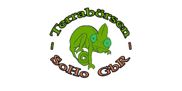 Logo Terraristikmesse - Aufschrift Terrabörsen - SoHo GbR